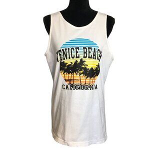 Alstyle Apparel Venice Beach Tank in White  - Size Medium